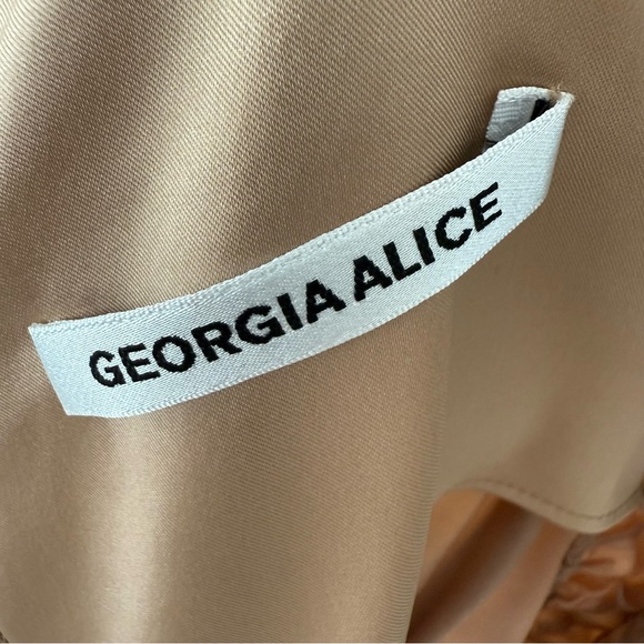 NWT!!! Georgia Alice atlas long dress size S Authentic Retail 716$ - Picture 5 of 8